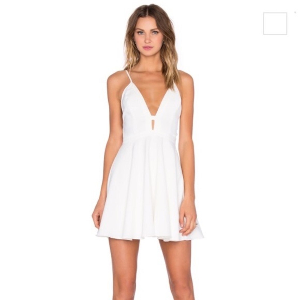 NBD white dress